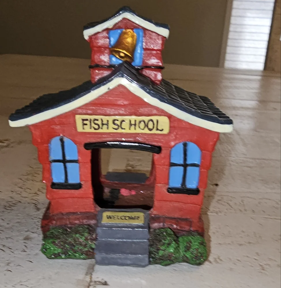 Red Fish School Aquarium Decoration